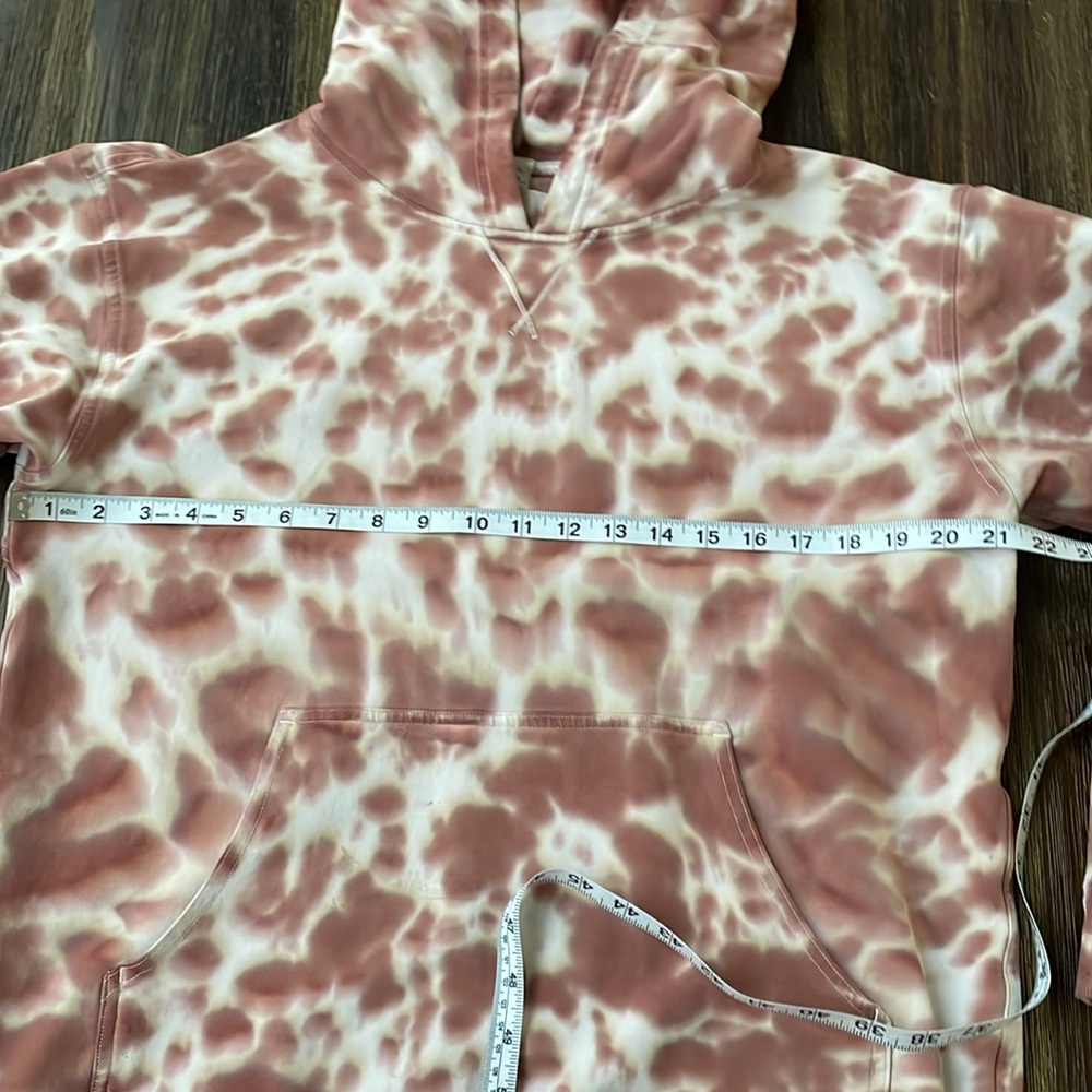 Lululemon Pink and White Tie Dye Pullover Hoodie - Picture 5 of 8